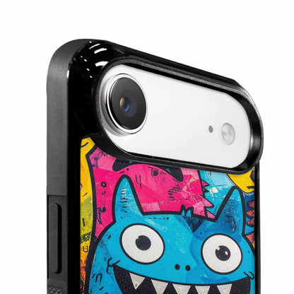 iPhone 17 Air Case — Seamless Repeating Pattern Of Overlapping Cartoon, Personalized Phone Case