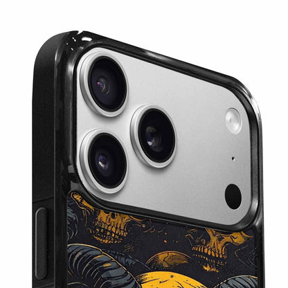 iPhone 17 Pro Max Case — Skull Dark Art Gothic Print Gothic, Customized Protective Case