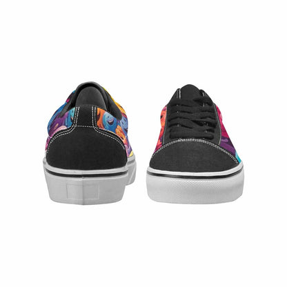 WOMEN'S Smiley Facessmiley Faces  Lace-Up Canvas Y2K Shoes