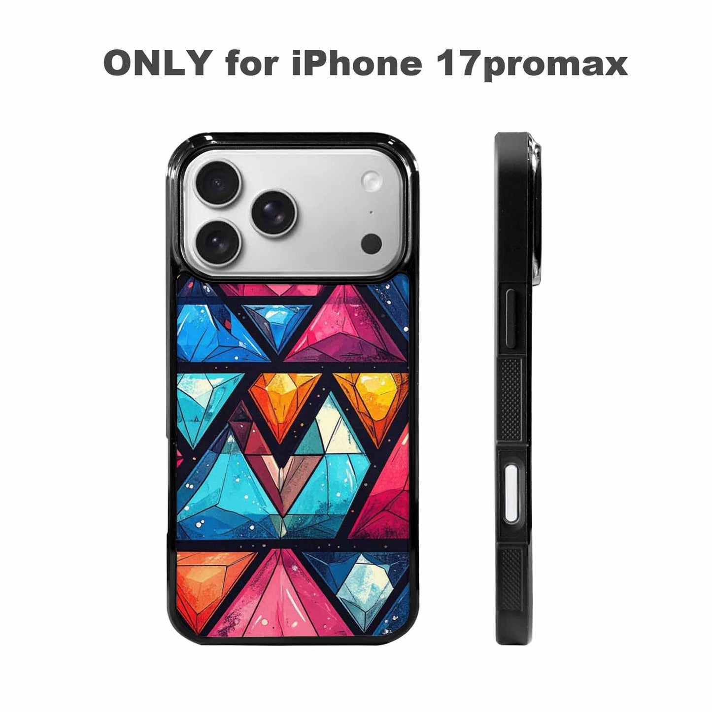 iPhone 17 Pro Max Case — Vintage Summer Diamond Retro Vintage, Unique Phone Case Design