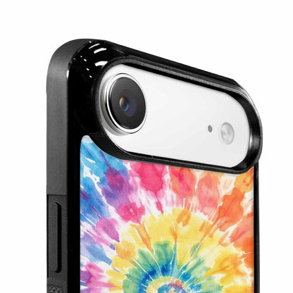 iPhone 17 Air Case — Small Tie Dye Swirl Pattern Tie, Personalized Phone Case