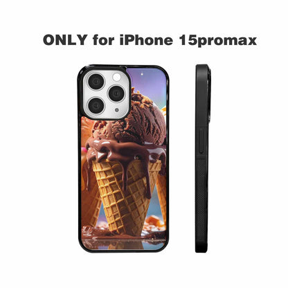 iPhone 15 Pro Max Case — Extreme Close Up Shot Only Drippig, Custom Printed Phone Case