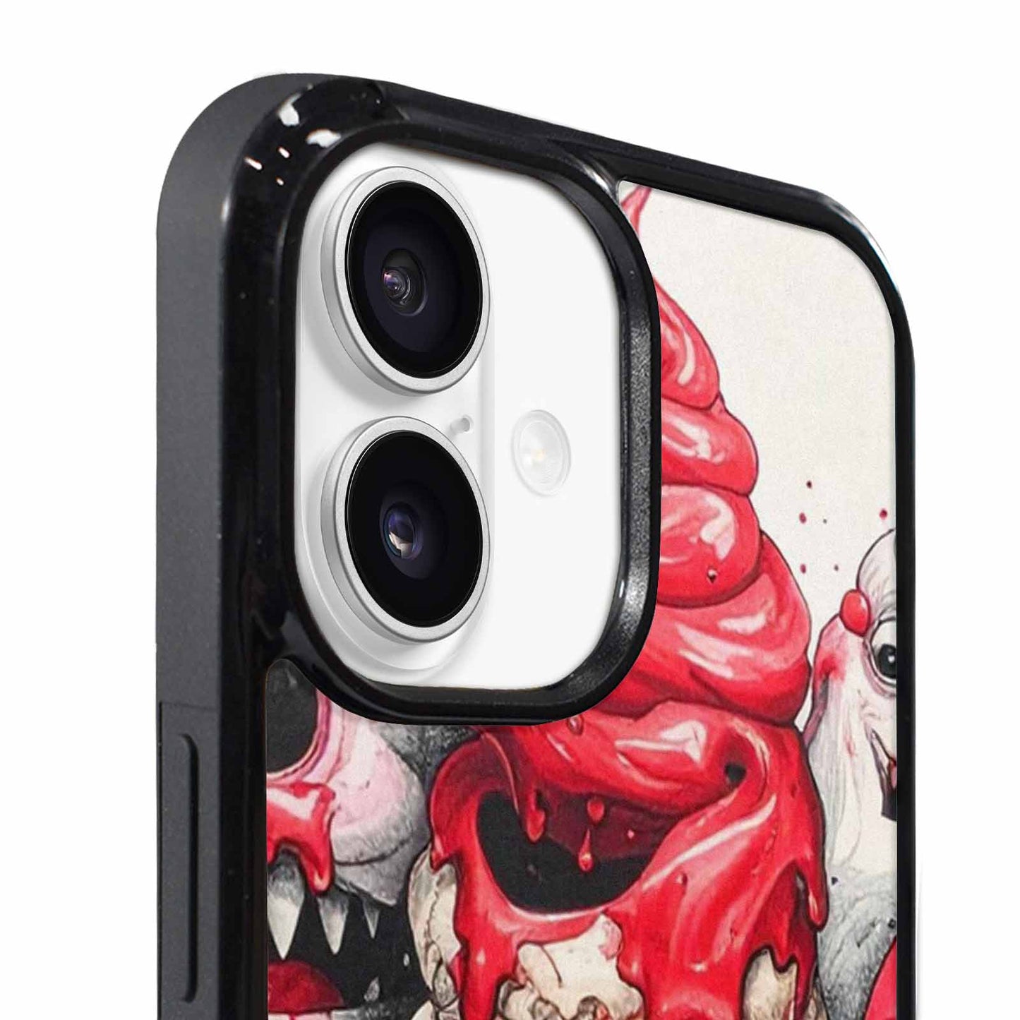 iPhone 17 Case — Ice Cream Monsters (black Original Art, Custom Designed Case Cover