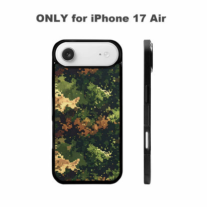iPhone 17 Air Case — Small Military Camouflage Blotch Pattern Camo, Custom Made Phone Cover