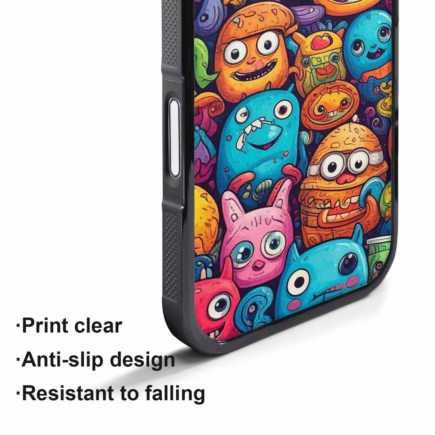 iPhone 17 Air Case — Small Cartoon Monster Character Pattern Cartoon, Custom Print Case Cover