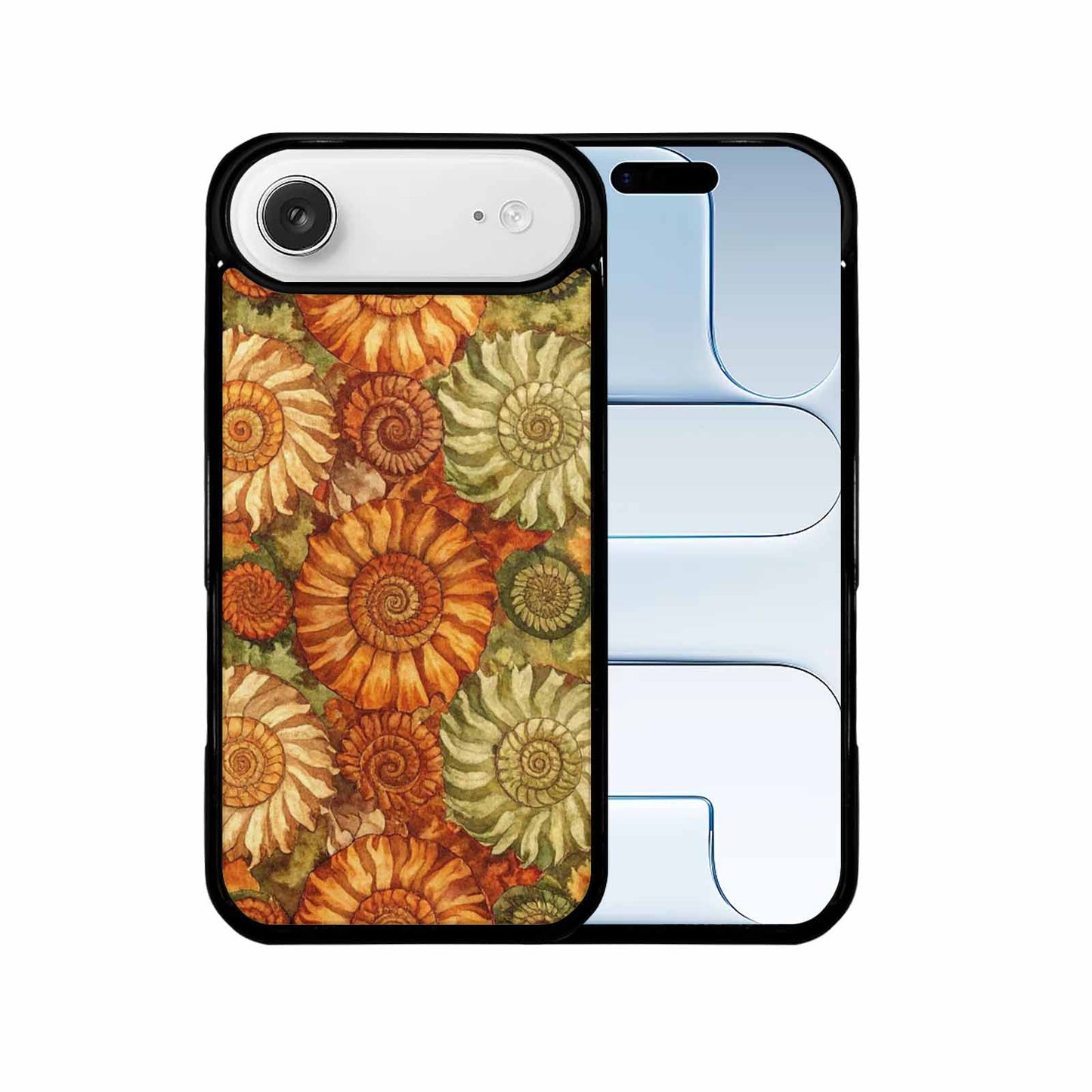 iPhone 17 Air Case — Tie Dye Earth Tones Blended Tie, Custom Phone Case