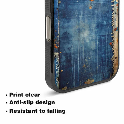 iPhone 16 Pro Max Case — Curve The Ripping Demin Tectures For, Custom Printed Phone Case