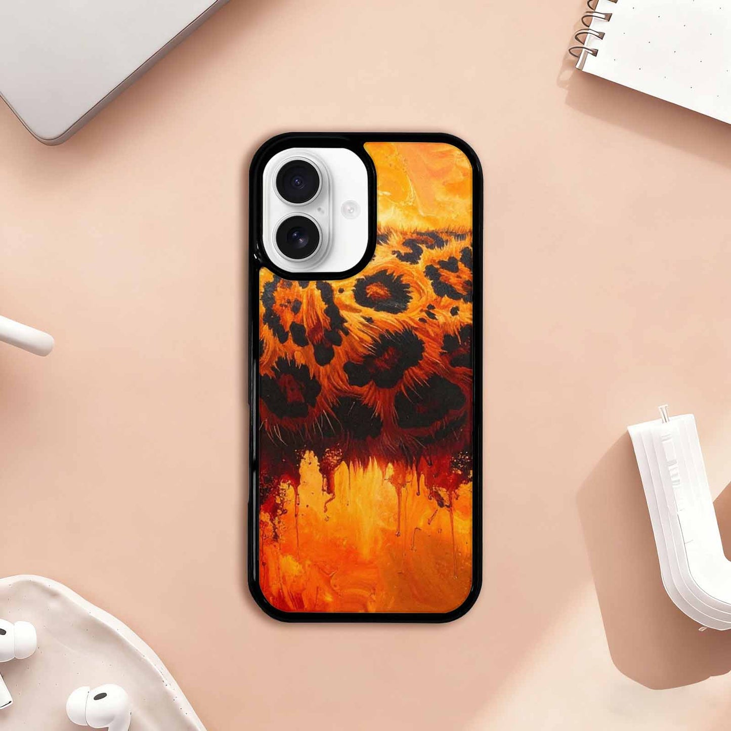 iPhone 17 Case — Seamless Repeating Pattern Of Animal Print, Original Design Phone Case