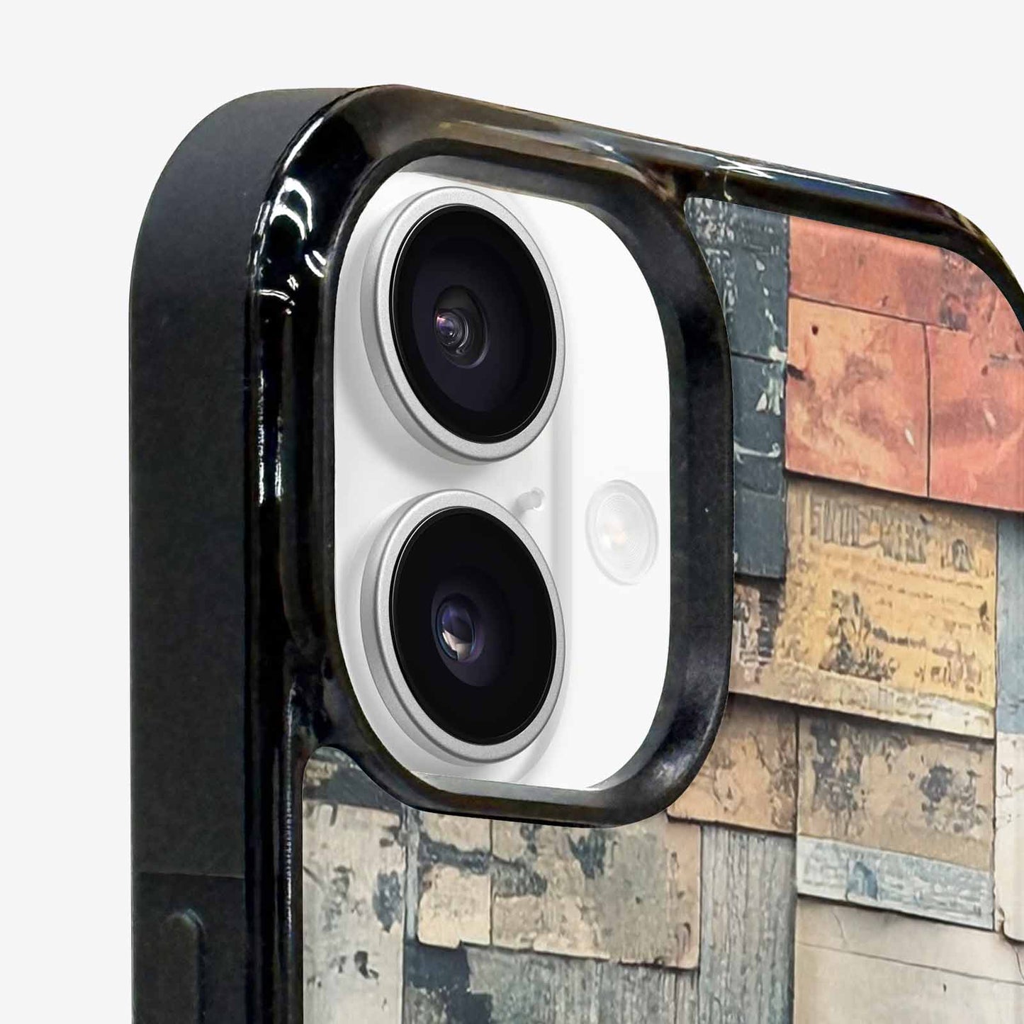 iPhone 16 Case — Distressed Grunge Texture Pattern Hundreds Of, Customized Protective Case