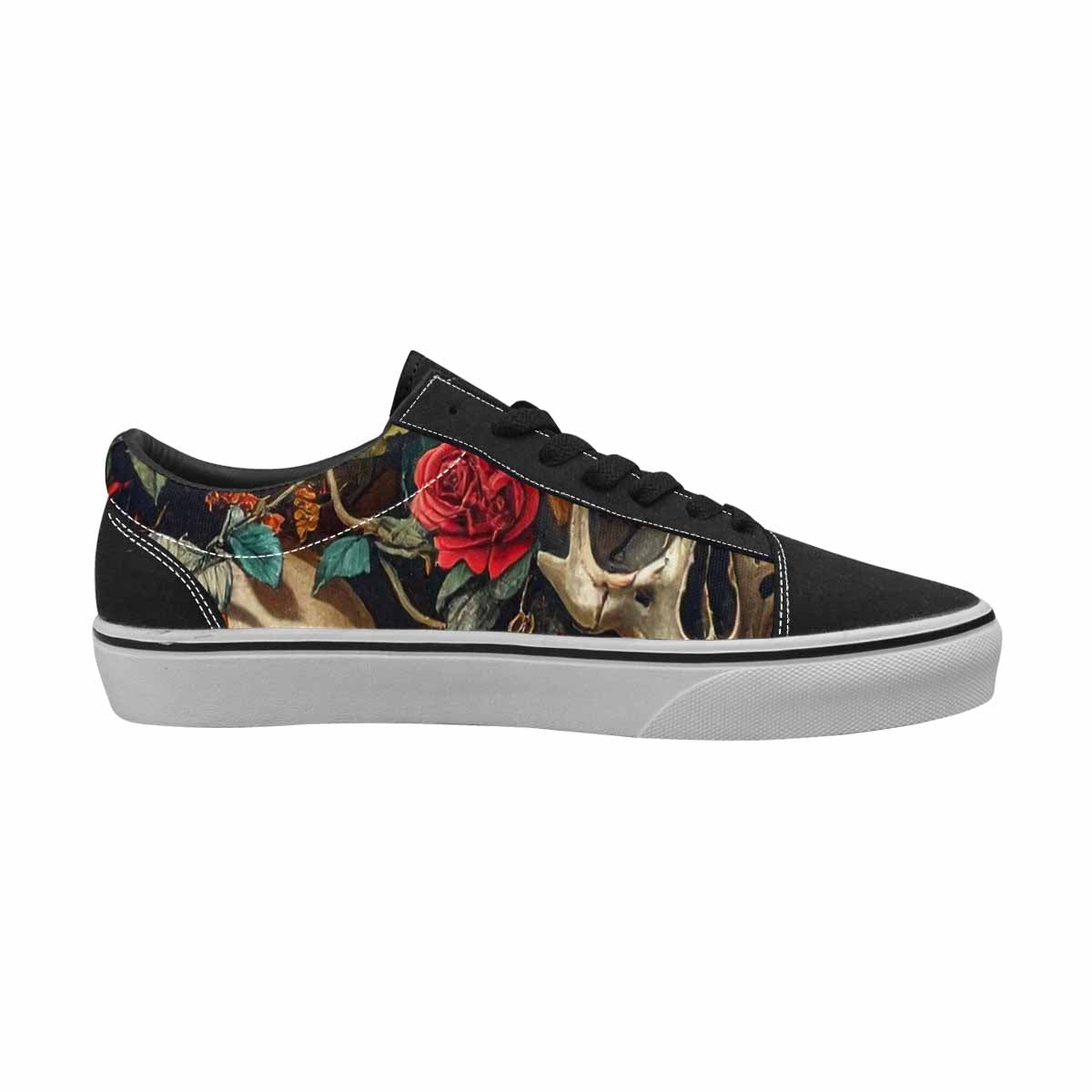 WOMEN'S More Overlapping Ontop Each Lace-Up Canvas Cottagecore Sneakers