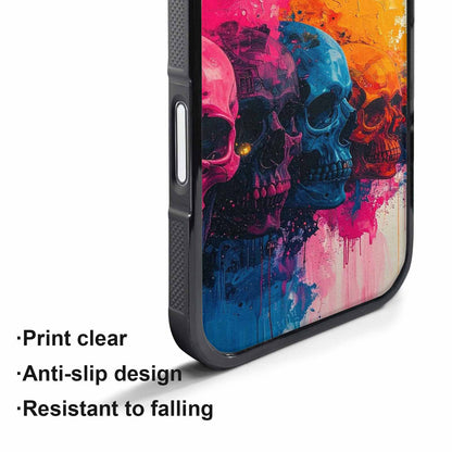 iPhone 17 Pro Max Case — Skull Dark Art Gothic Print Gothic, Customized Protective Case