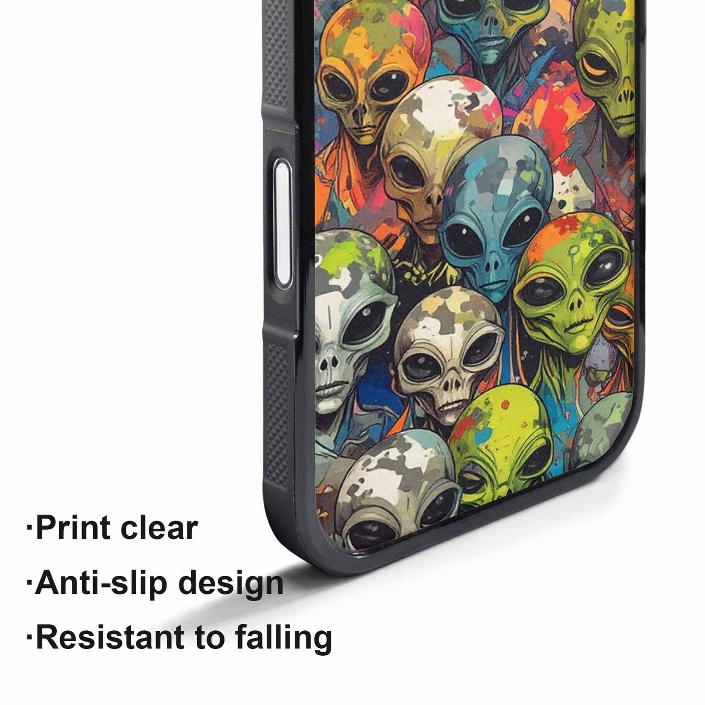 iPhone 17 Pro Max Case — Aliens Camo Aliens Alien Scifi, Original Design Phone Case