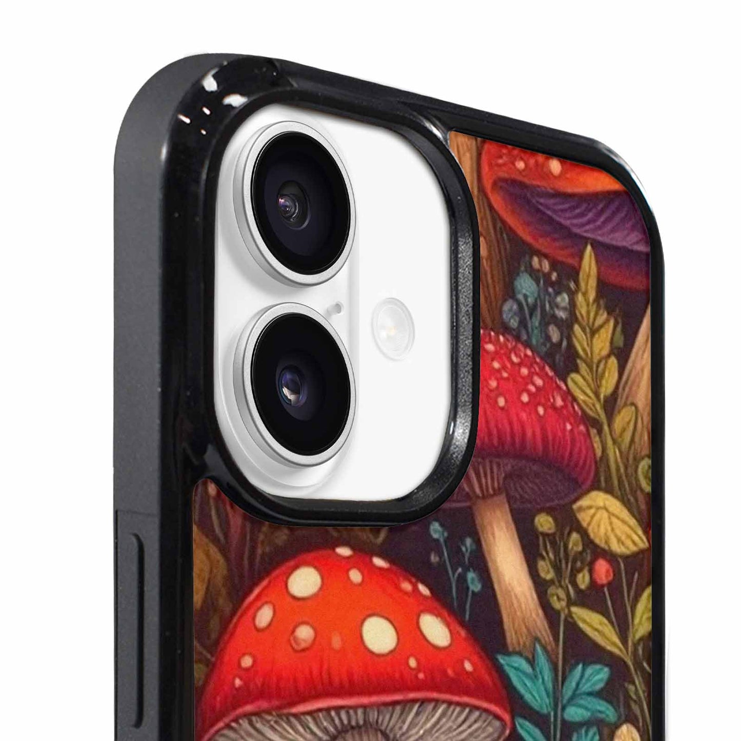 iPhone 17 Case — Small Mushroom Pattern, Randomly Original Art, Custom Designed Case Cover