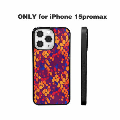 iPhone 15 Pro Max Case — Dark Snake Print Custom, Custom Phone Case