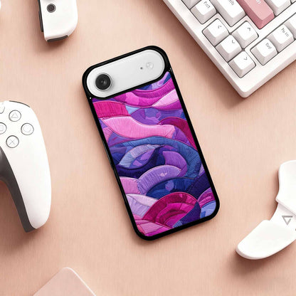 iPhone 17 Air Case — Vivid Camo Bisexual Pride Camo, Custom Phone Case