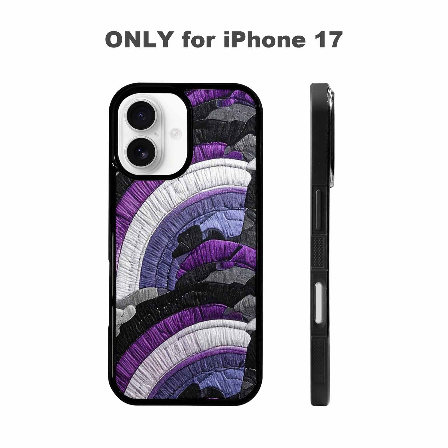 iPhone 17 Case — Vivid Camo Asexual Camo, Custom Print Case Cover