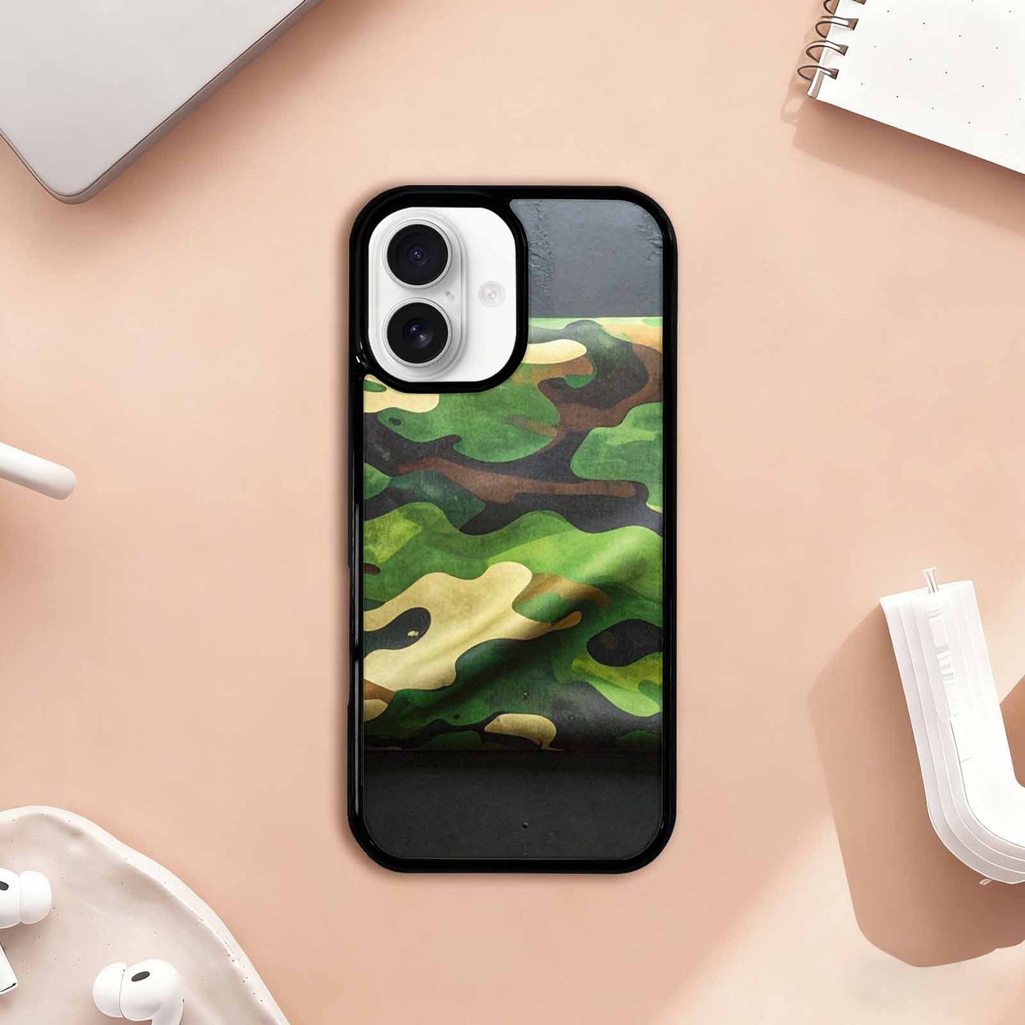 iPhone 17 Case — Camo Print Camo, Customized Protective Case