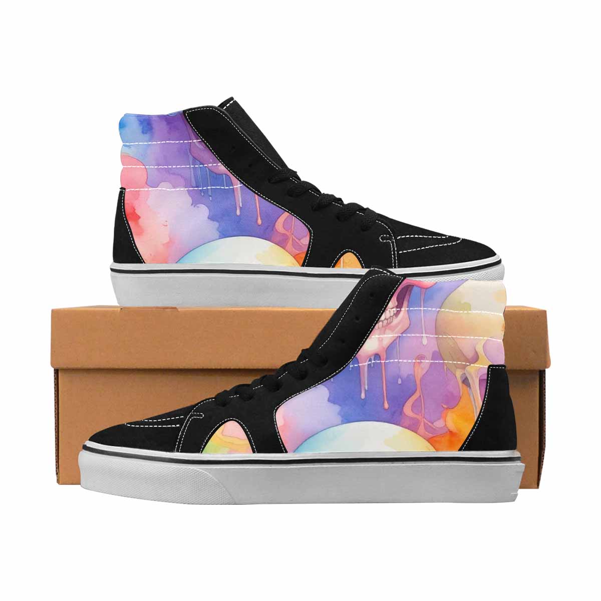 MEN'S Greyscale Candy Skull Colore 6 Ferion