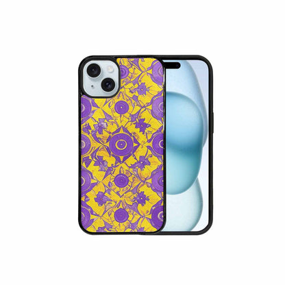 iPhone 15 Plus Case — Intersex Flag Color Theme Small Rainbow, Custom Phone Case