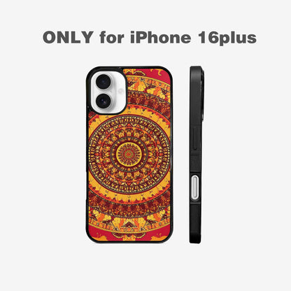 iPhone 16 Plus Case — Mandala Lions Custom, Original Design Phone Case