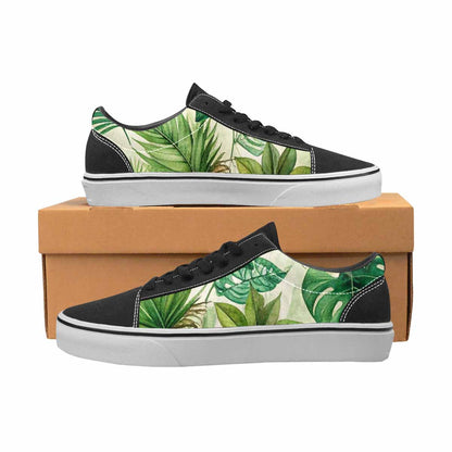 WOMEN'S Seven-Point Palmate Leaf Canvas Lace-Up Y2K Shoes