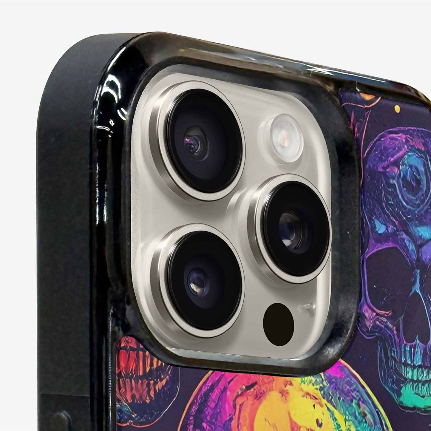 iPhone 15 Pro Max Case — Galaxy Skulls, Original Design Phone Case