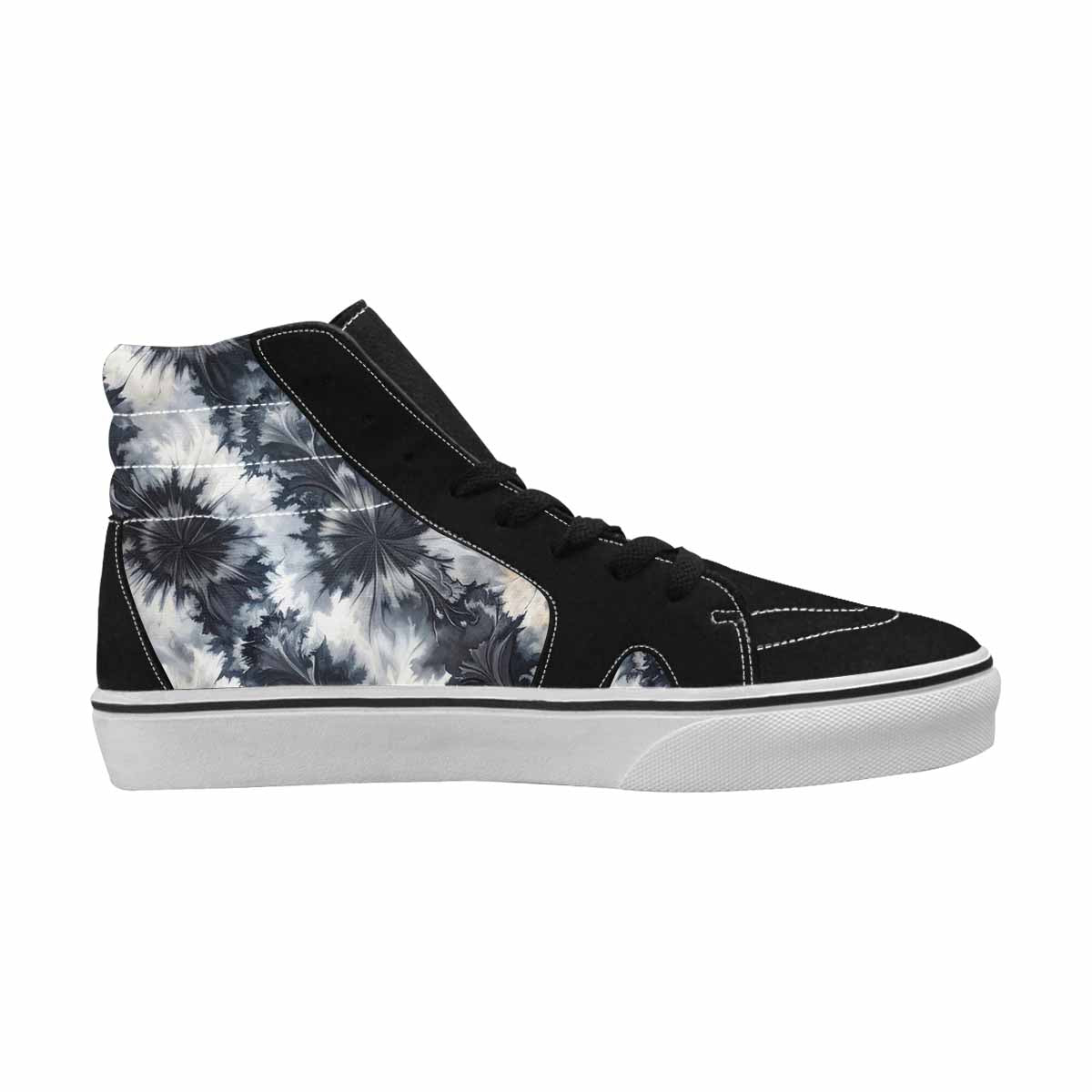 WOMEN'S Tie Dye - High Top Canvas Aesthetic Custom Shoes