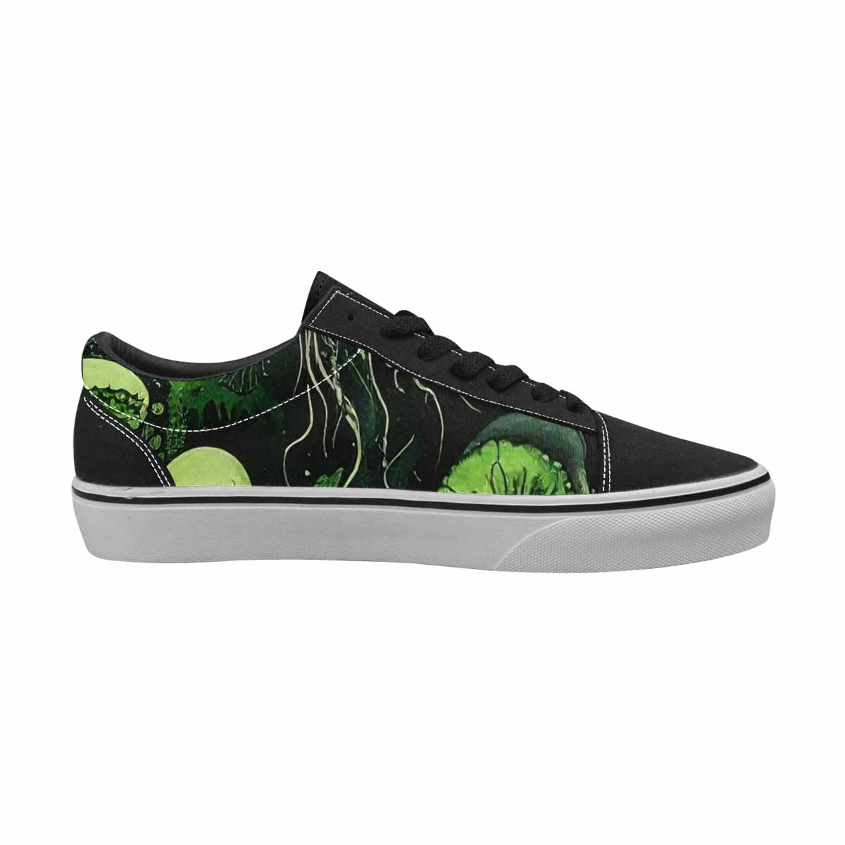 WOMEN'S Sea Creature Burst Lace-Up Canvas Y2K Custom Shoes