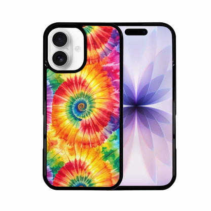 iPhone 17 Case — Tie Dye Spiral Rainbow Tie Dye, Custom Made Phone Cover