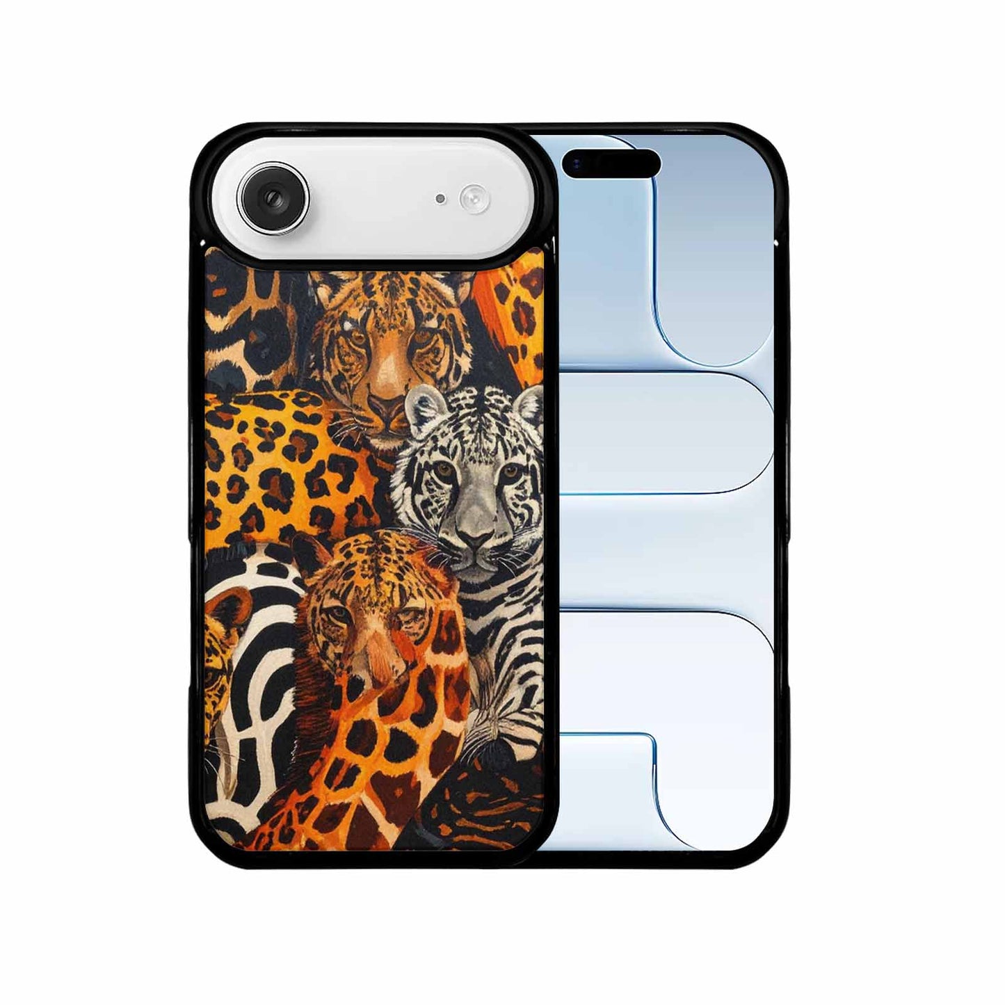 iPhone 17 Air Case — Small Animal Print Pattern Randomly Animal, Custom Printed Phone Case