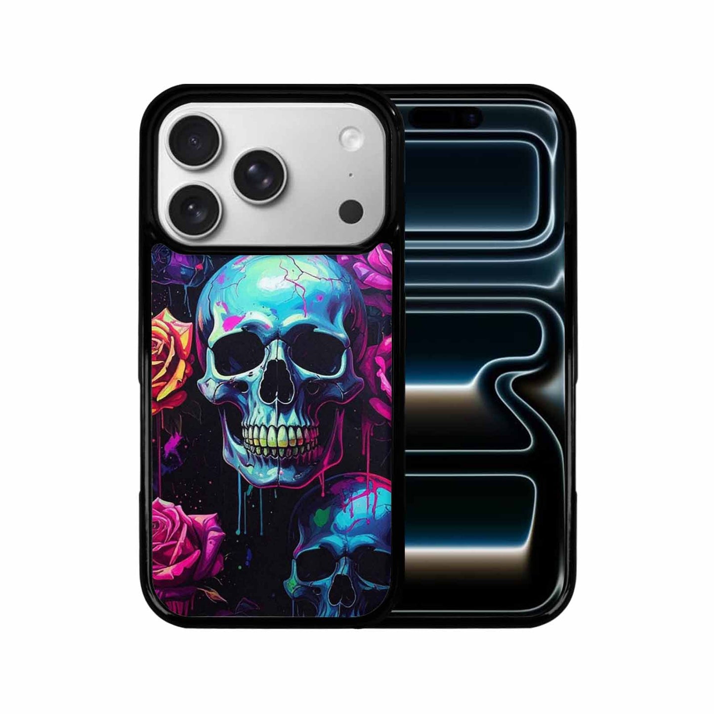 iPhone 17 Pro Case — Seamless Repeating Pattern Of Overlapping Gothic, Original Design Phone Case