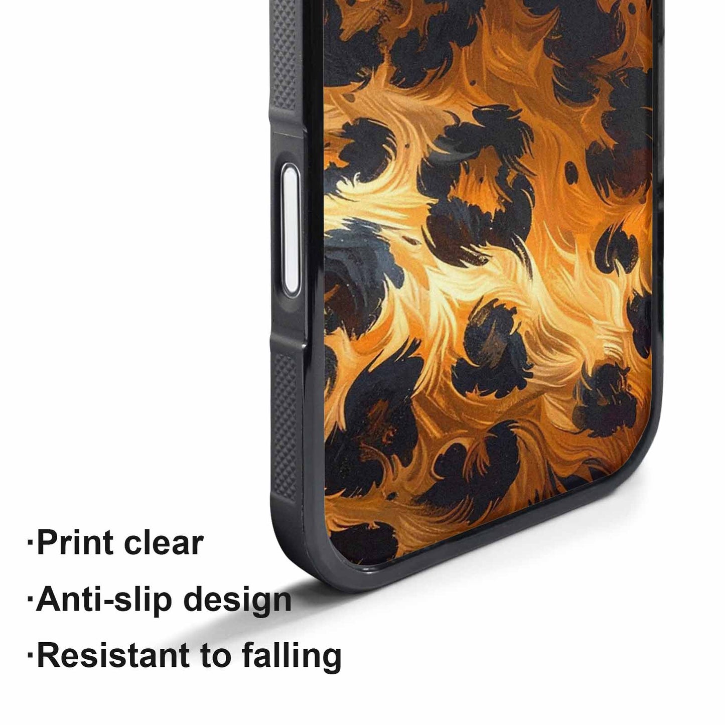 iPhone 17 Pro Max Case — Seamless Tileable Pattern Of Animal Print, Custom Phone Case