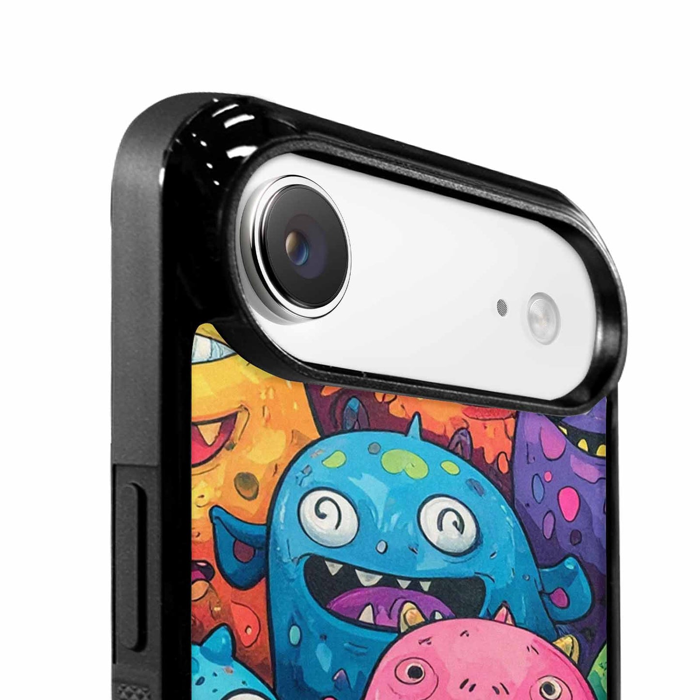 iPhone 17 Air Case — Seamless Repeating Pattern Of Overlapping Cartoon, Custom Made Phone Cover