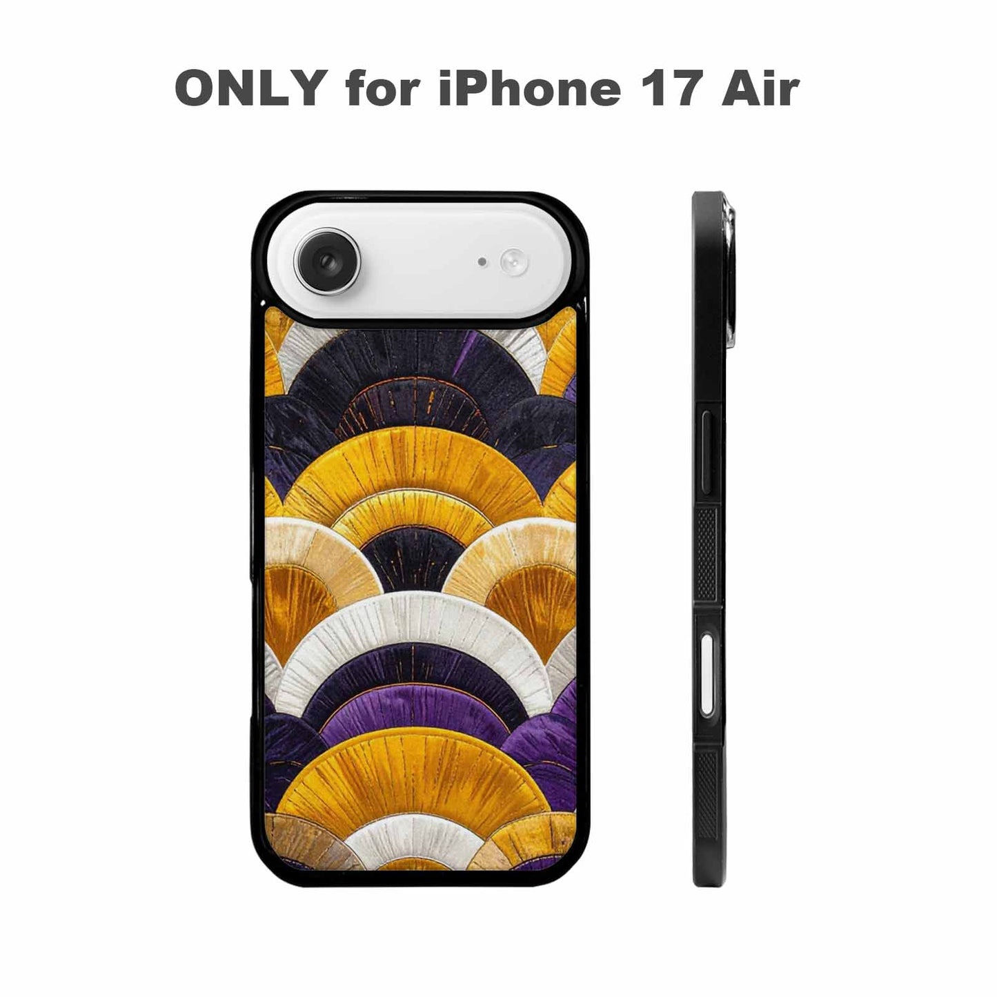 iPhone 17 Air Case — Vivid Camo Nonbinary Pride Camo, Custom Made Phone Cover