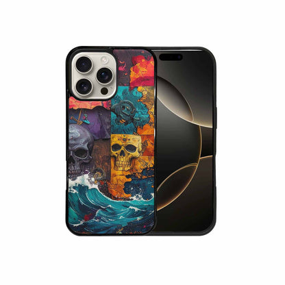 iPhone 16 Pro Max Case — Pirate Skull Flag Pirate Skull Flag, Original Design Phone Case