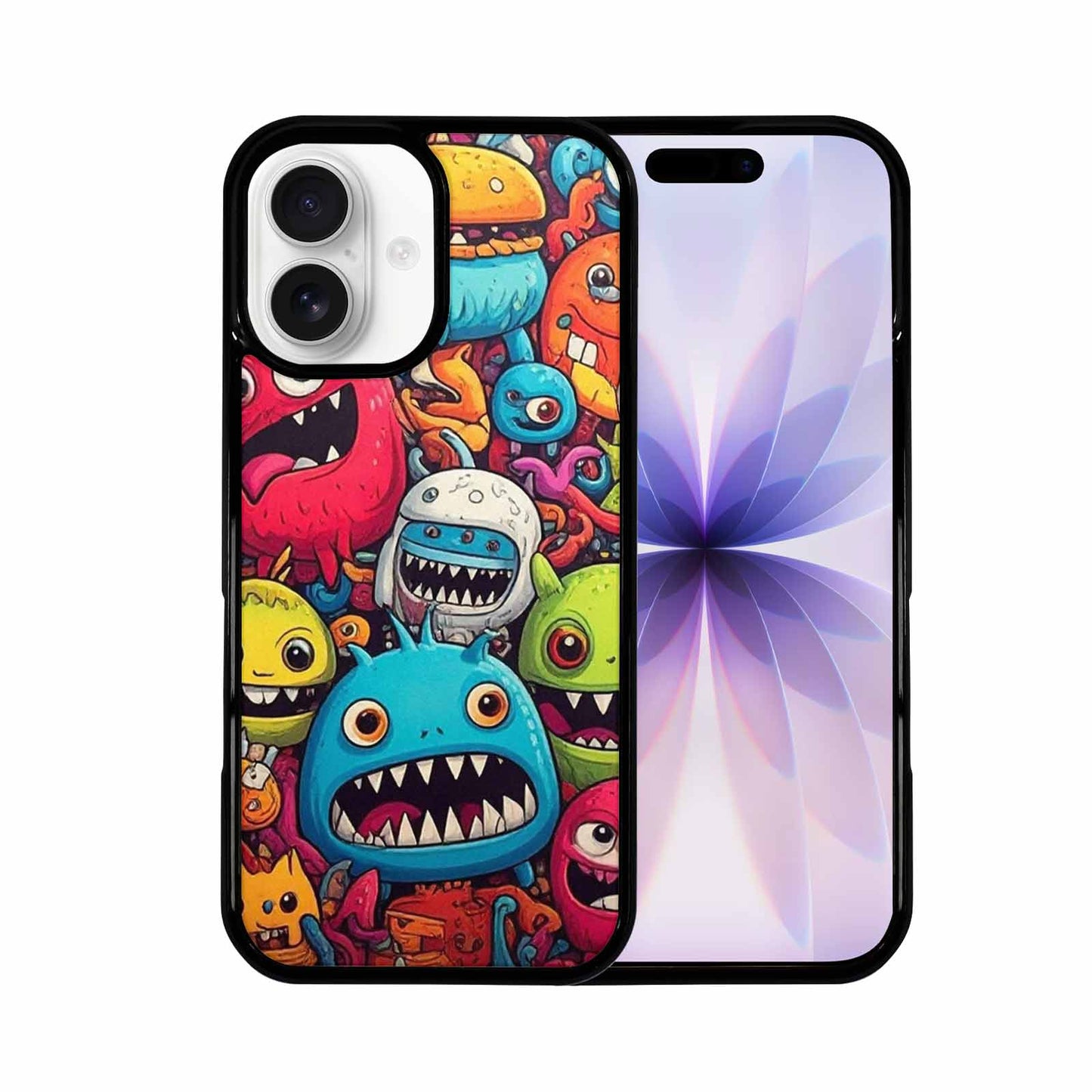 iPhone 17 Case — Small Cartoon Monster Character Cartoon Cute, Custom Printed Phone Case