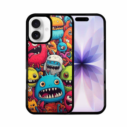 iPhone 17 Case — Small Cartoon Monster Character Cartoon Cute, Custom Printed Phone Case