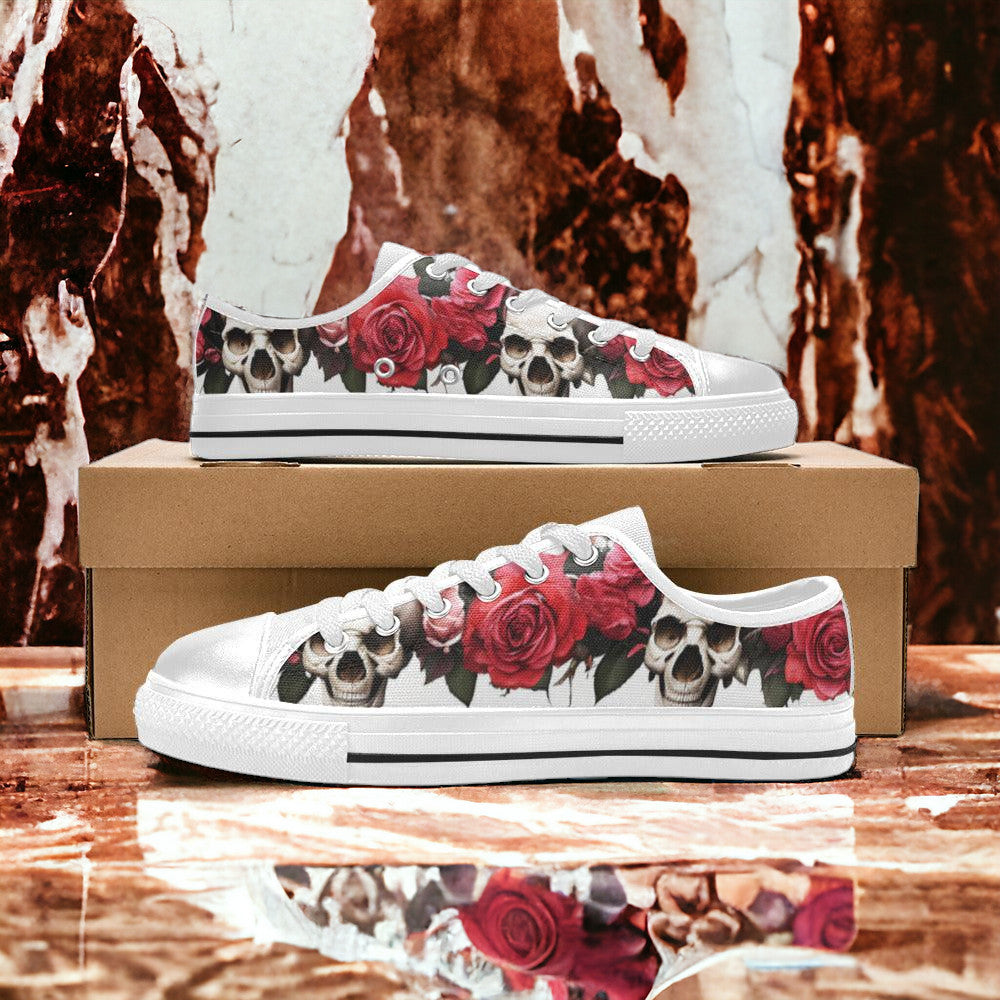 Skulls Roses Deluxe Women - Freaky Shoes®