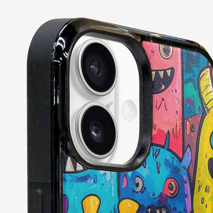 iPhone 16 Case — Goofy Cartoon Monster, Custom Made Phone Cover