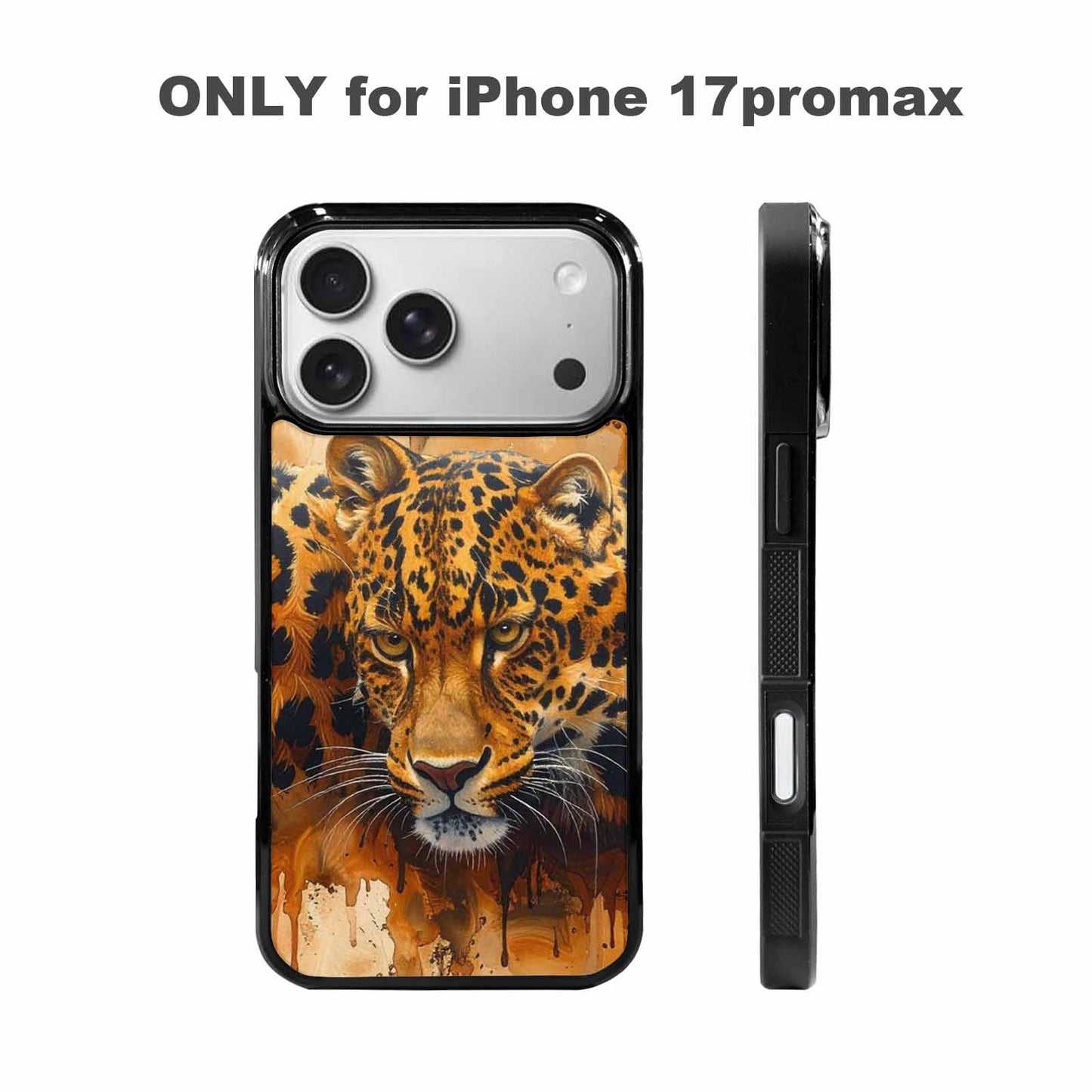 iPhone 17 Pro Max Case — Seamless Tileable Pattern Of Animal Print, Custom Phone Case