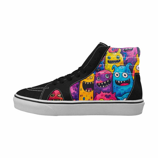 WOMEN'S Goofy Cartoon Monster High Top Canvas Aesthetic Shoes