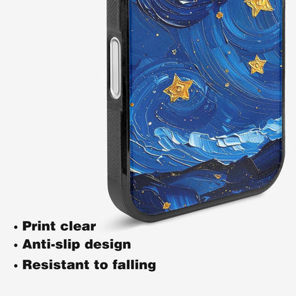 iPhone 16 Case — Starry Night Galaxy Custom, Original Design Phone Case