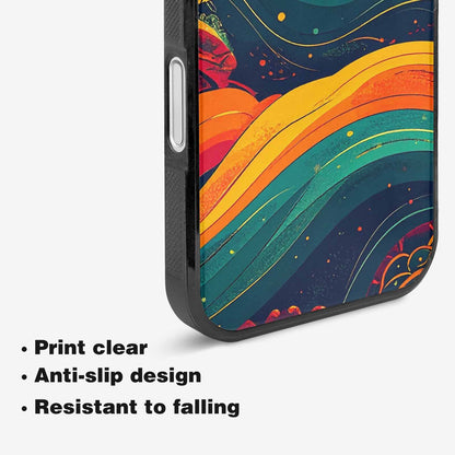 iPhone 16 Plus Case — Hippie Serpent Pulse, Unique Phone Case Design