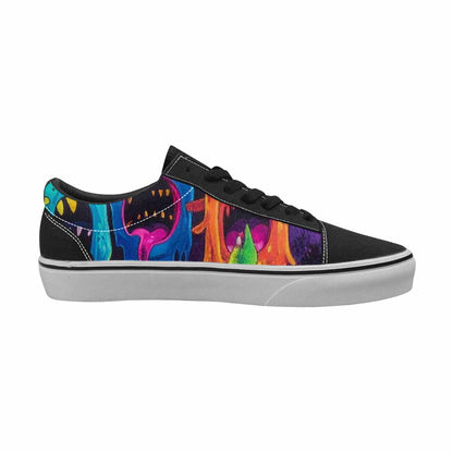 WOMEN'S Ice Cream Monsters  Lace-Up Canvas Y2K Shoes