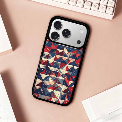 iPhone 17 Pro Case — Small American Flag Stars And Galaxy, Custom Phone Case