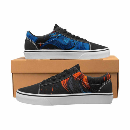 WOMEN'S Flame Burst Lace-Up Canvas Dreamlike Shoes