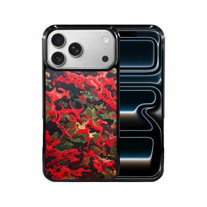 iPhone 17 Pro Max Case — Small Military Camouflage Blotch Camo, Custom Art Phone Cover