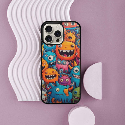 iPhone 16 Pro Max Case — Monsters General Cartoon Monst D4o, Customized Protective Case