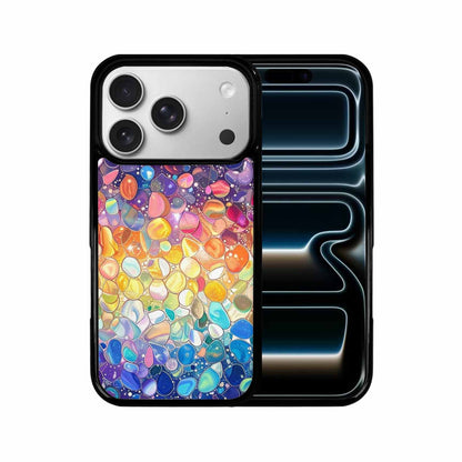 iPhone 17 Pro Case — Holographic Iridescent Shimmer Pattern Hundreds Original, Unique Phone Case Design