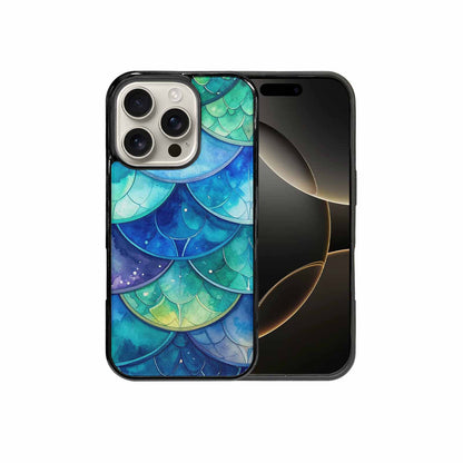 iPhone 16 Pro Case — Mermaid Scale, Custom Designed Case Cover